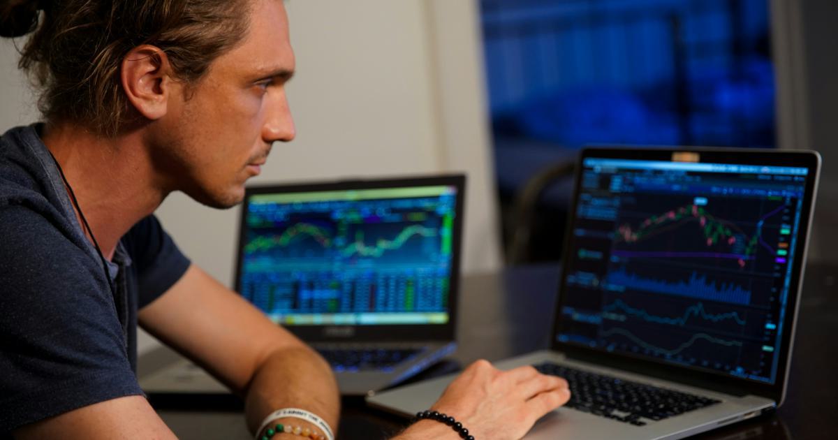 Trader Analyzing Chart