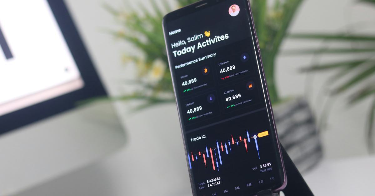 Trading Interface Dashboard