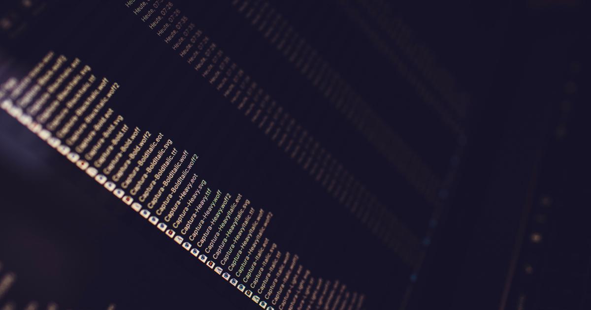 Algorithmic Trading Screen