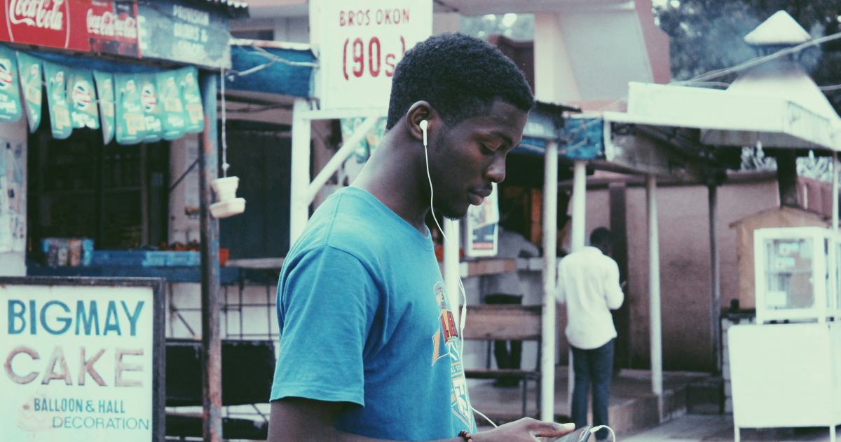 Calm Trader Analyzing Data