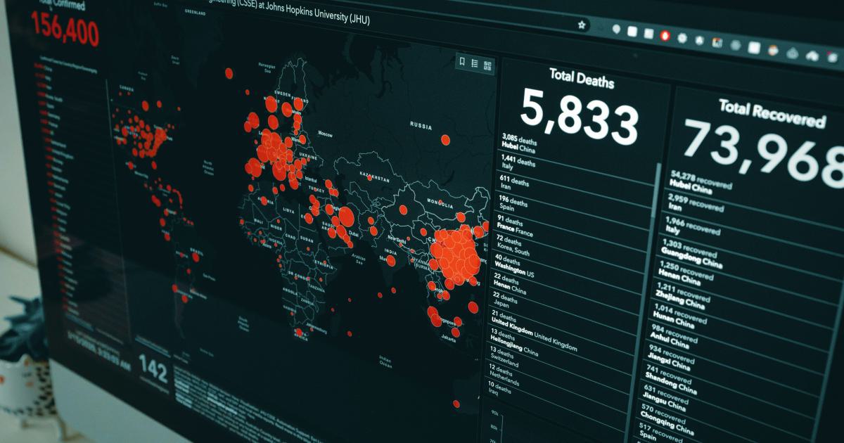 Business Analyst Reviewing Data