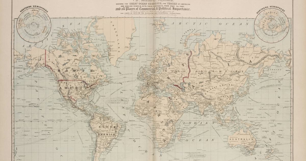World Map Stocks