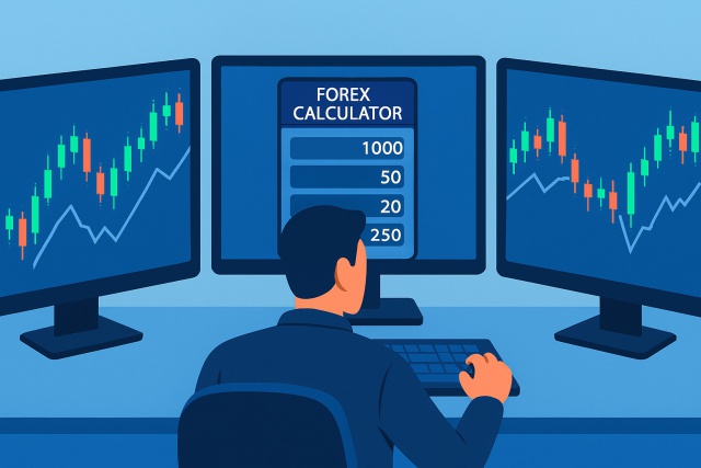 Use a Forex calculator to manage risk and determine size