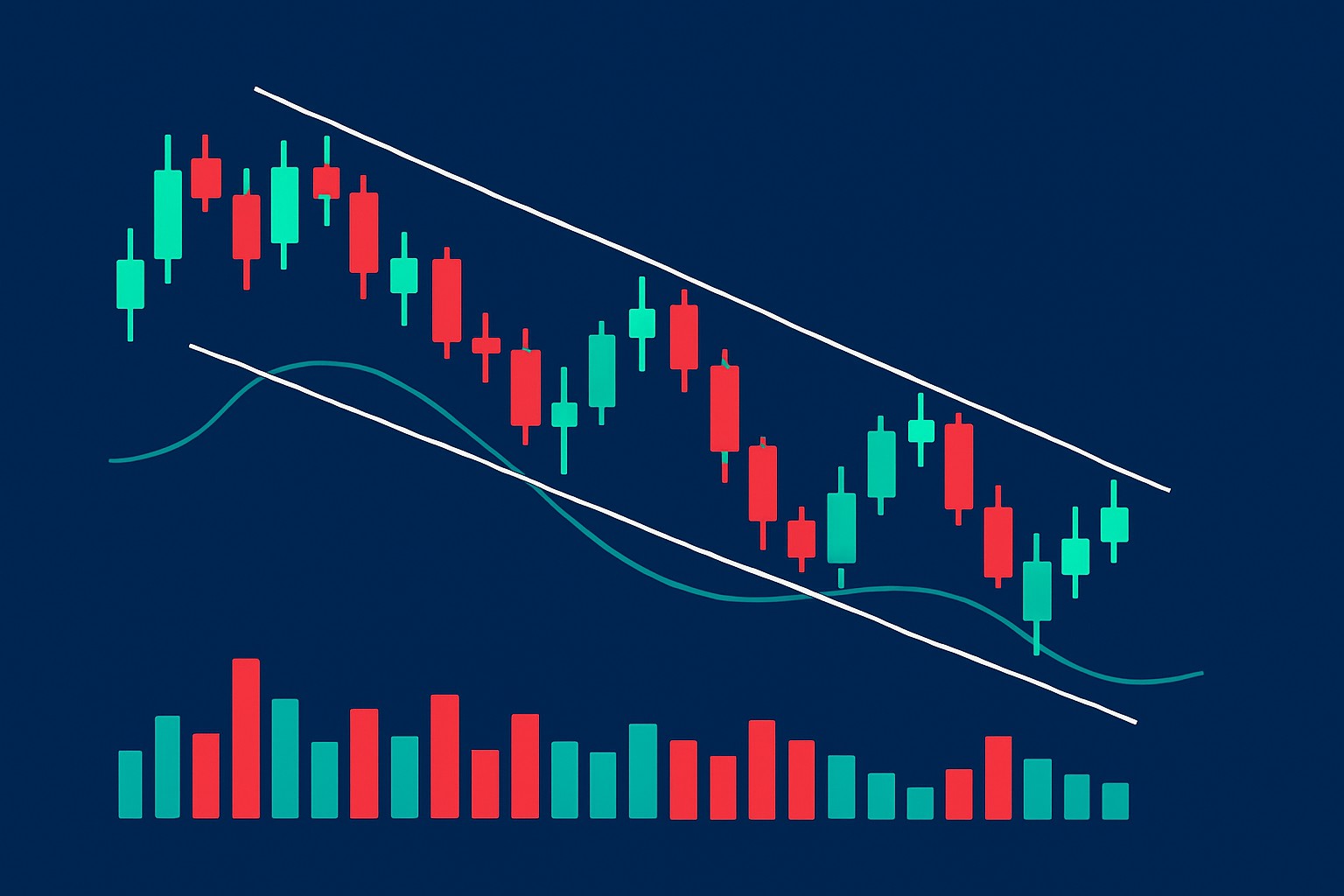 How to Identify the Falling Wedge Pattern in Charts
