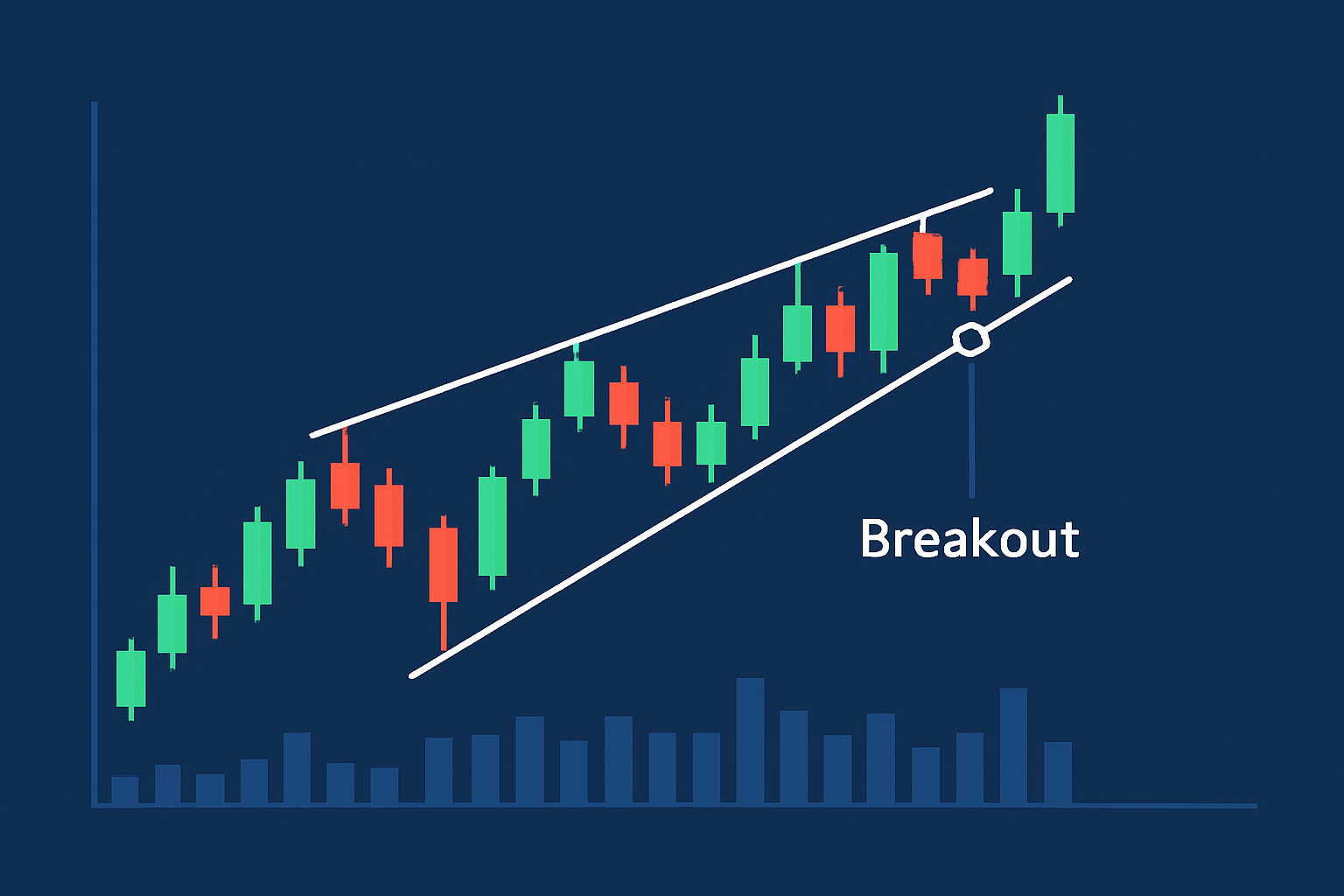How to Spot a Rising Wedge Pattern in Trading Charts