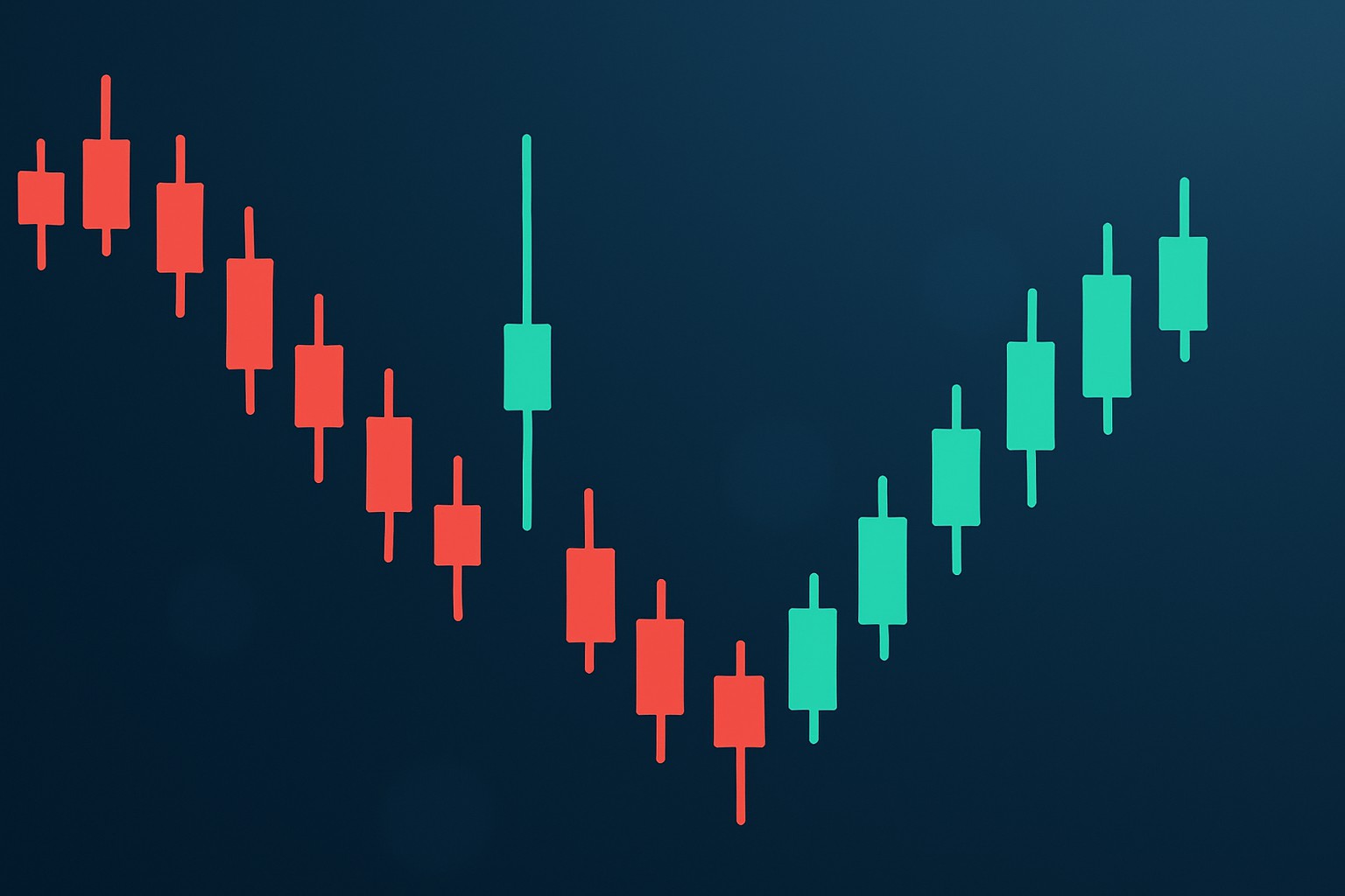 Recognizing the inverted hammer candlestick in charts
