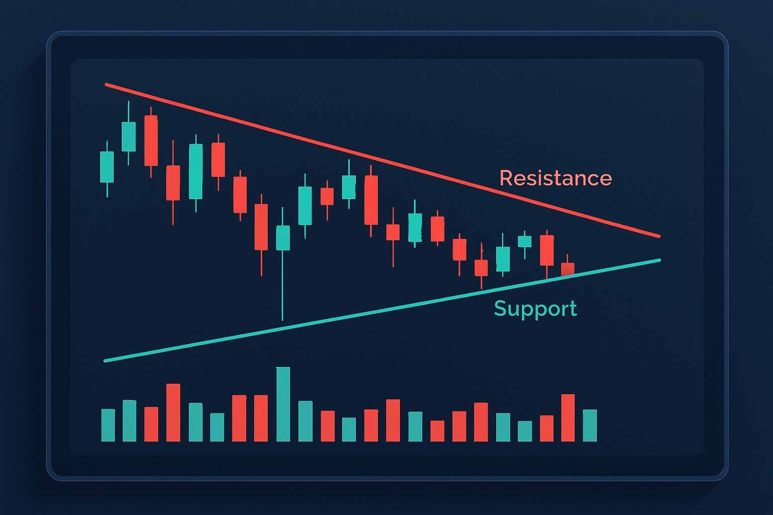 Using Descending Triangle Pattern