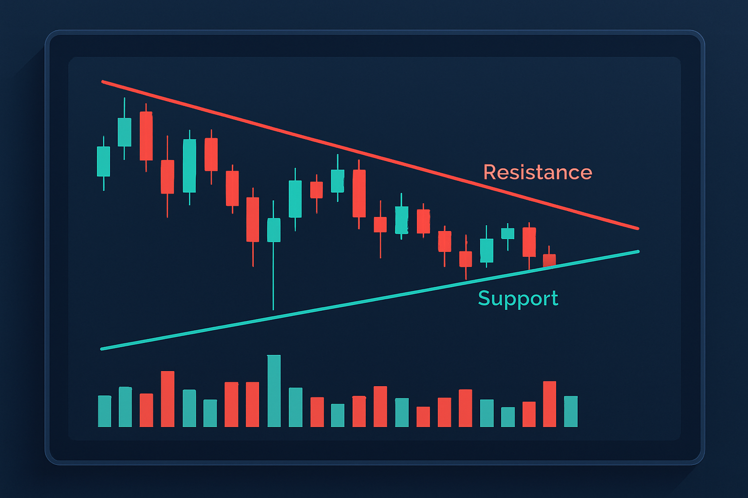 Using Descending Triangle Pattern