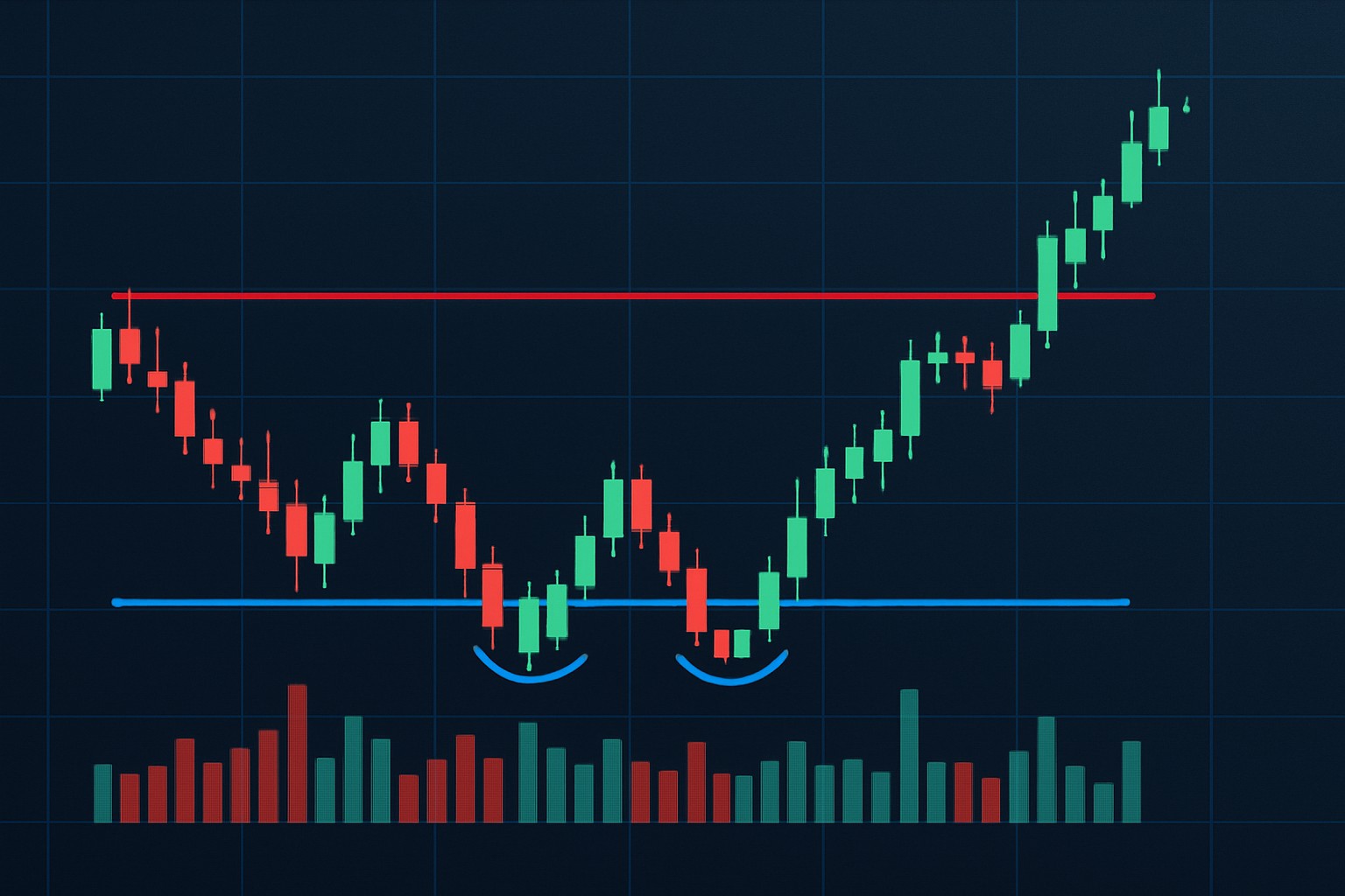 When Triple Bottom Patterns Signal a Bullish Bounce