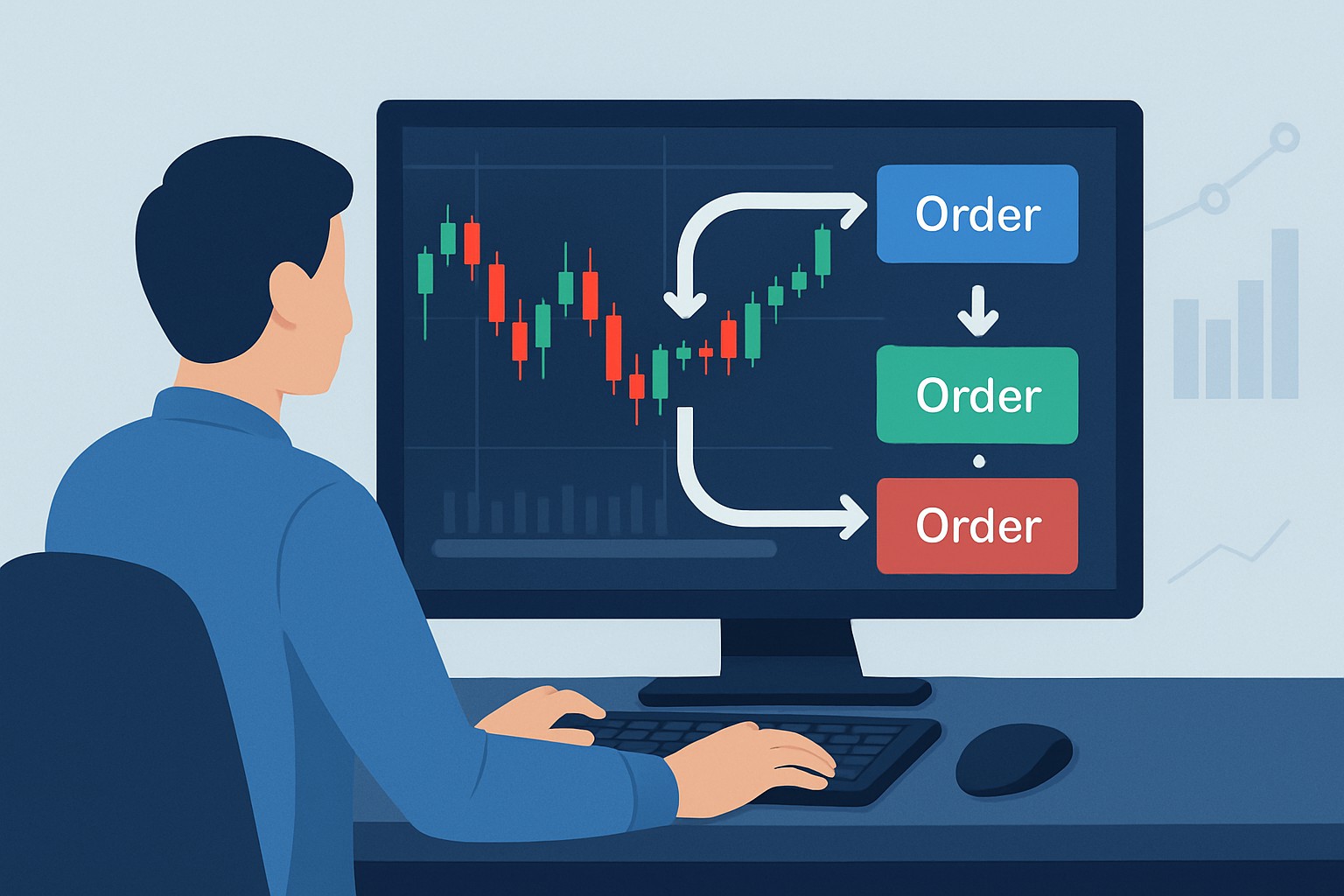 What is the meaning of 'OTO' in trading?