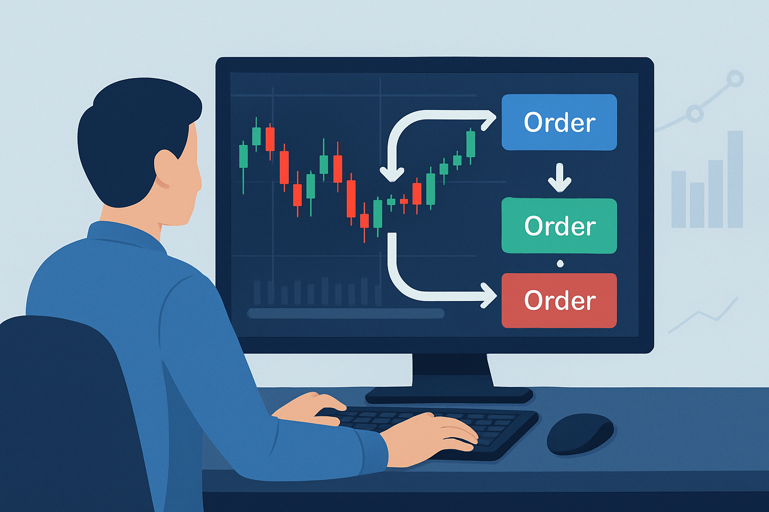 What is the meaning of 'OTO' in trading?