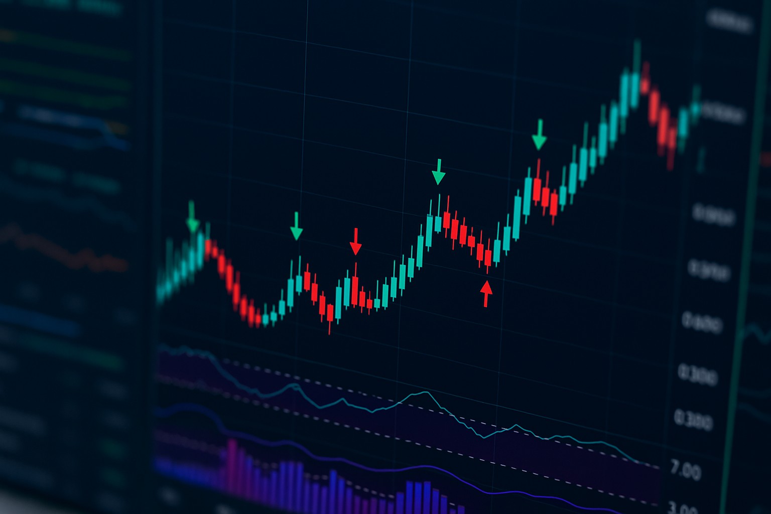 Heikin Ashi candles to spot trend reversals