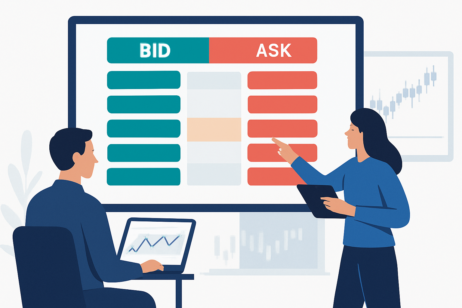 Understanding the Bid and Ask Price Spread for Traders