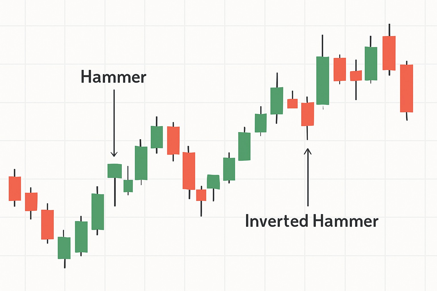 Hammer Candle Patterns - Possible Trend Reversals Explained