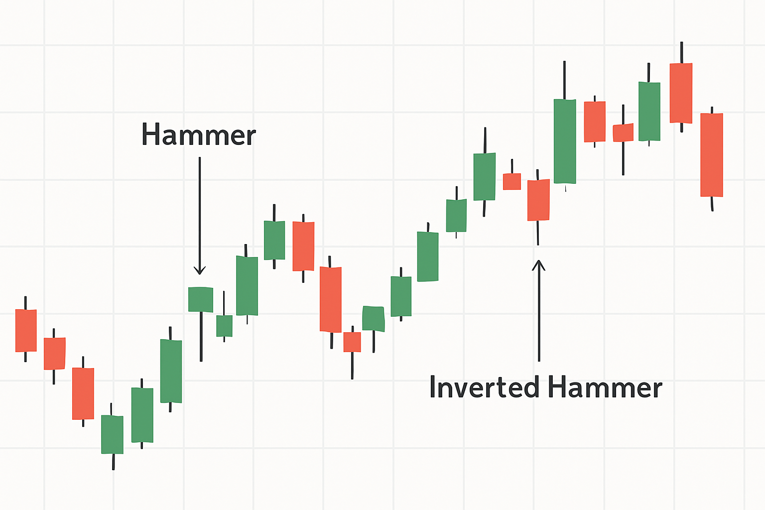 Hammer Candle Patterns - Possible Trend Reversals Explained