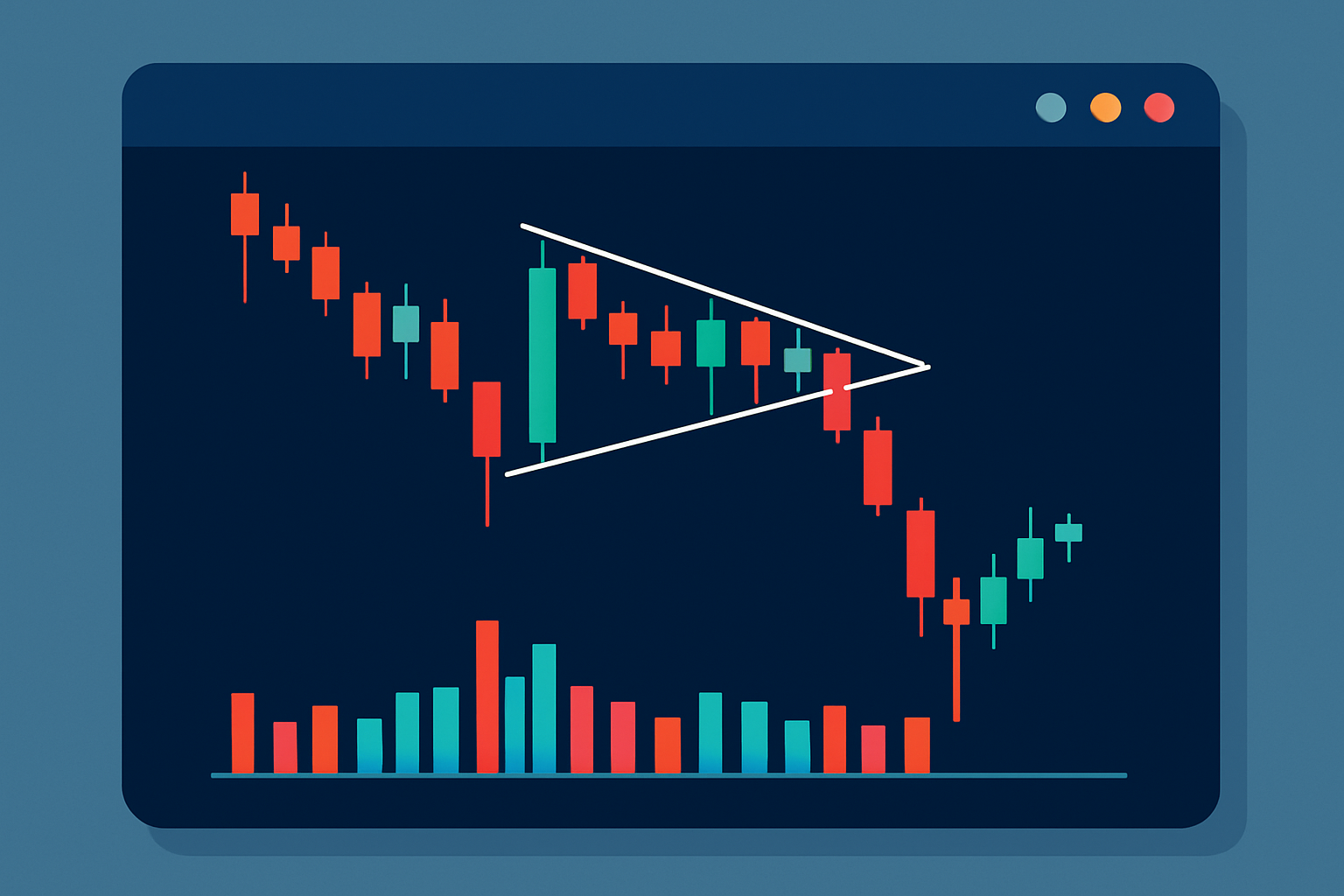 Bearish Pennant Patterns and What They Mean for Traders