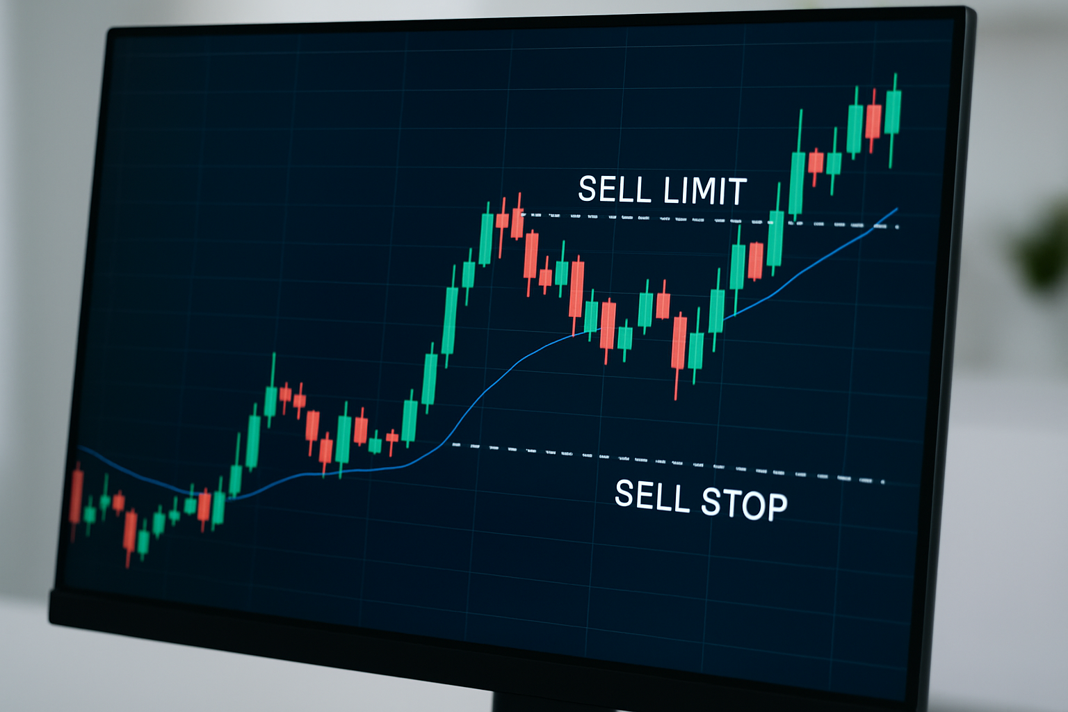 Sell limit vs sell stop orders - what is the difference?